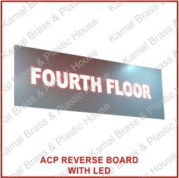 ACP Reverse Vinyl Cutting Flex Board Boards Acrylic SS Steel Golden Copper Brass Letters Sign Signs Boards Aluminium SS Collar Crystal Channel